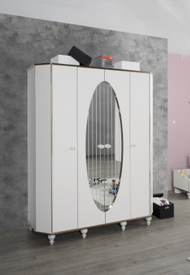 Design Wardrobe Cabinets Wardrobe Youth Room Furniture Wood Luxury