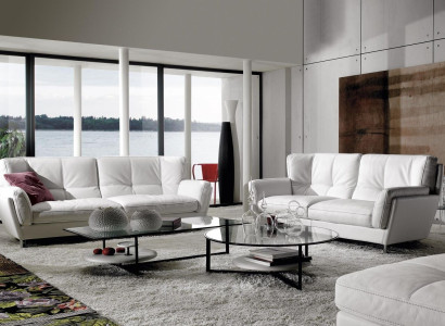 Elegant living room seating furniture designer 3+2 upholstered sofas luxurious couch set