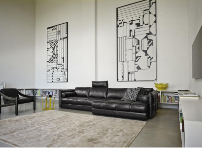 Corner sofa L-shape Modern sofa Corner sofa Prianera Living room Couch Corner sofa Upholstery