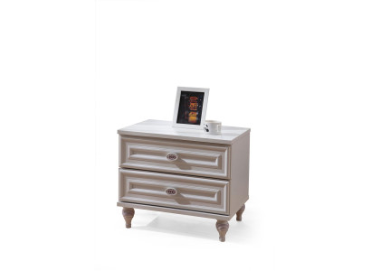 Design Bedside table Side Table Consoles White Tables Furniture Wood new
