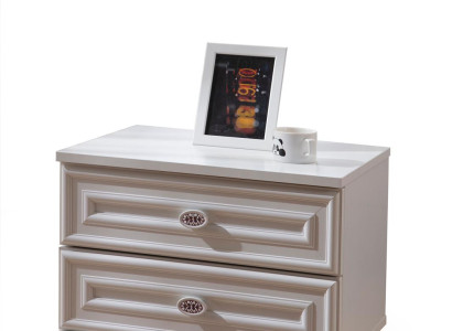 Design Bedside table Side Table Consoles White Tables Furniture Wood new