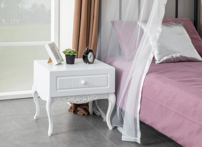 Bedside table Children Side Youth Room Wood Design Modern Furniture Design
