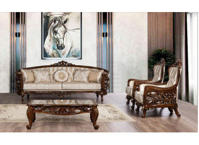 Suite Group Sofa set 3+1+1 Seat Sofa Armchair Sofas Fabric Living room 3pcs