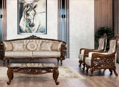 Suite Group Sofa set 3+1+1 Seat Sofa Armchair Sofas Fabric Living room 3pcs