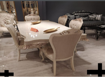 Luxury Dining room Dining table Chair Ess Group Suite Set Wood Table Tables Chairs