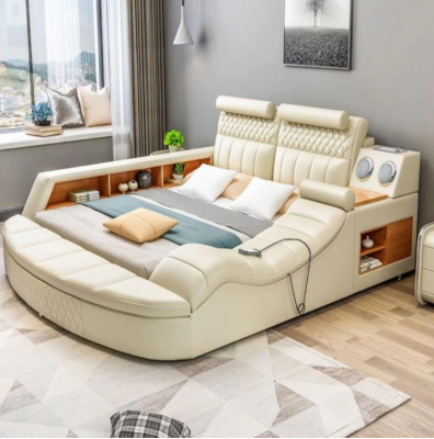 Multifunction Bed Double bed Beds Marriage bed Upholstered bed Bedroom