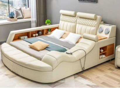 Multifunction Bed Double bed Beds Marriage bed Upholstered bed Bedroom