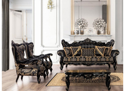 Sofa set 3+1+1 Seat Sofa Armchair Sofas Luxury Suite Fabric Living room Furniture