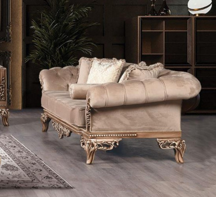 Suite Sofa Armchair Sofa set 3+1+1 Seater Luxury Group Baroque Rococo Furniture