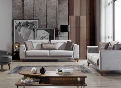 Sofa set 3+3+1 Seater Suite Design Sofas Sofa Couch Upholstery Seat Couch