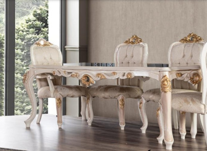 Dining room Dining table Chair Luxury Suite Dining room chair Table Tables Wood Group