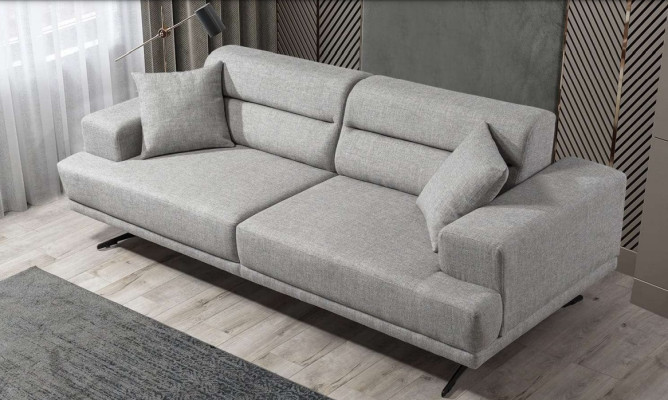 Sofa set 3+1+1 Seater Suite Sofa Armchair Sofas Leather Upholstery Design Seat