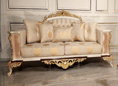 Three Seater Sofa 3 Seater Classic Sofa Sofas Couch Fabric Style Baroque Furniture new
