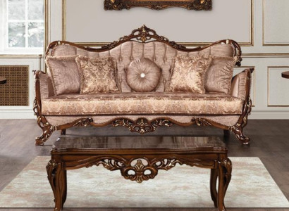 Sofa 3 Seat Classic r 3 Seater Fabric Three Seater Sofas Couch Living Room Baroque Style