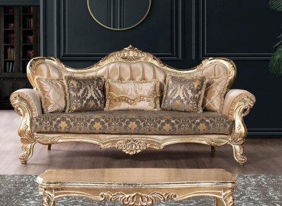 Sofa 3 Seater Sofas Seat Classic Couch Luxury Textile Living room Three-seater new