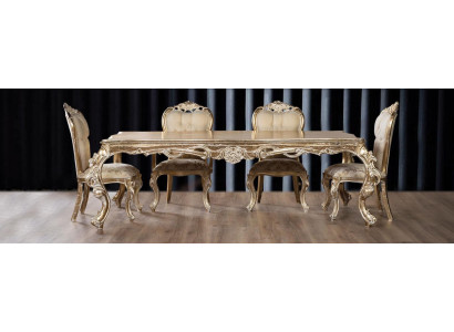 Dining room chair Chair Wood Luxury Dining room Dining Style Baroque Rococo Chairs Furniture