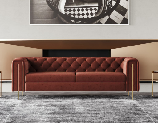 Sofa set Set Seat Upholstery 4 pieces. Living room set couches luxury