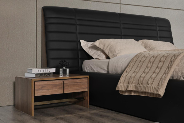 Bedroom Set Bed 2xNight Tables Wardrobe 4-piece Design Luxury new