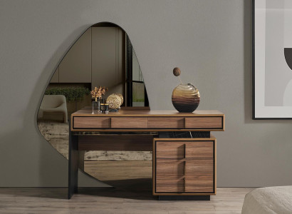 Bedroom Dressing table Consoles Sideboard brown Modern Design Complete Wood