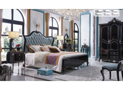 Complete's Bedroom Classic s Bed Stool Dressing table Bedside table 5 pieces.