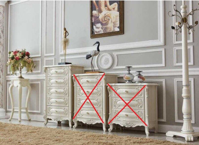Chest of drawers Sideboard Chests of drawers Sideboards 5 drawers tall cabinet Wardrobe Wood new
