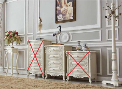 High Chest of drawers Sideboard Chests of drawers 4 drawers tall cabinet Wardrobe Wood Furniture new