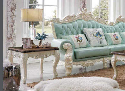 Elegant Designer Classic r Coffee table Side table Sofa Living room Table Wood