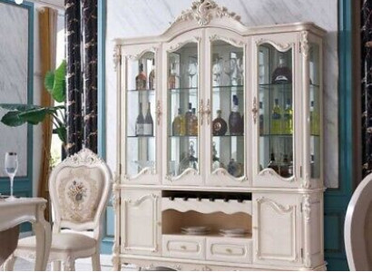 Display case xxl Glass Wardrobe Sideboard Furniture Classic Shelves Cabinets Furnishings