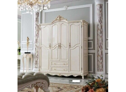 Classic r Wardrobe Baroque Cabinets Bedroom Wardrobe Wood Furniture new
