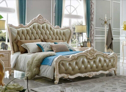 Classic s Bed Chesterfield Leather Bedroom Hotel Baroque Furniture Luxury Beds