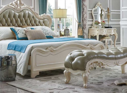 Classic s Bed Luxury Chesterfield Leather Hotel Bedroom Baroque Furniture Beds