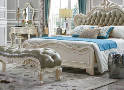 Classic s Luxury Chesterfield Bed Leather Bedroom Hotel Baroque Furniture Beds