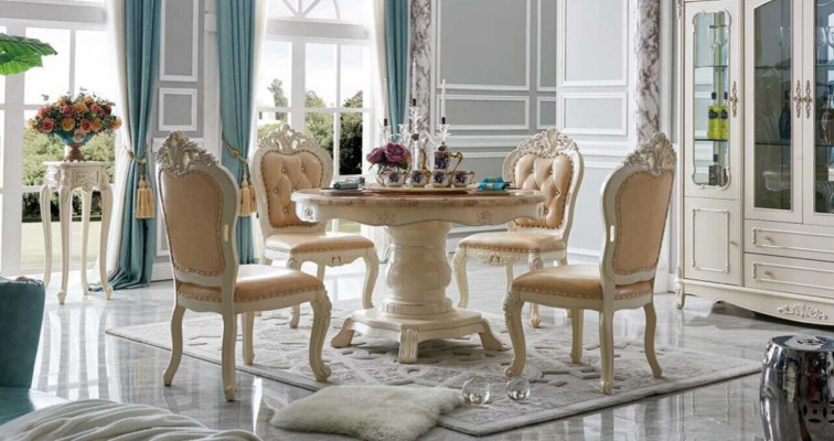 Classic r Dining table Table Round Tables Round Baroque Rococo Furniture round tables new