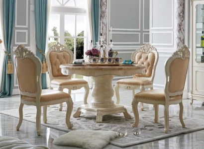 Classic r Dining table Table Round Tables Round Baroque Rococo Furniture round tables new