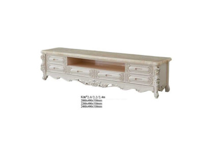 tv sideboard TV-cabinet Living room Design Shelf Beige Wood Shelves Lowboard Italy new