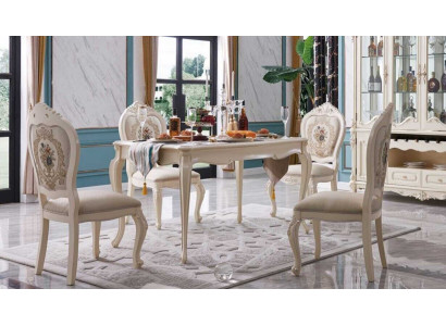 Dining table Antique Style Italian Dining Tables Tables Wood Furniture Baroque Rococo