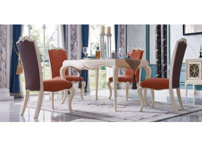 Baroque Antique Style Dining Table Table Real Wood Classic Designer Tables Rococo