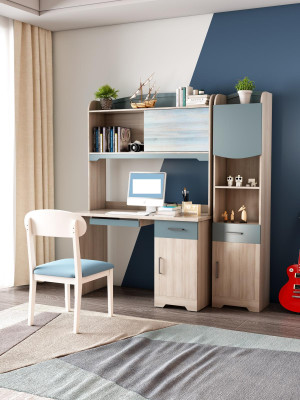 Beautiful desk for a children's room in classic style