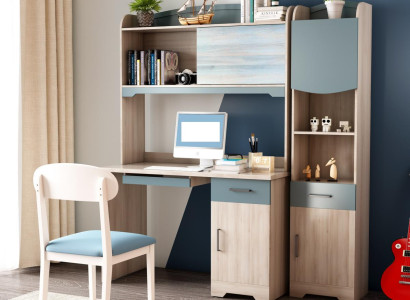 Beautiful desk for a children's room in classic style