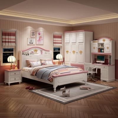 Bed Frame Pink Double bed Bed Beds Bed frame bed base Classic Furniture