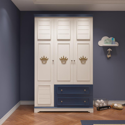 Wardrobe Wood Cabinets Wardrobe Design Childrens room Blue Wood Furniture new