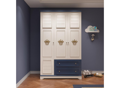 Wardrobe Wood Cabinets Wardrobe Design Childrens room Blue Wood Furniture new