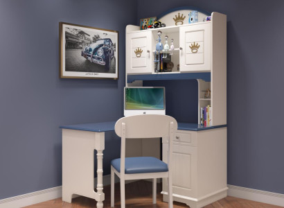 Corner desk Computer desk Corner PC table Children's desk Desk Wood