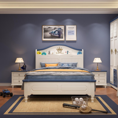 Bed frame Double bed Bed Beds Modern Bed frame bed base Wood with shelf