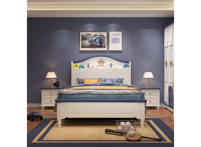 Bed frame Double bed Bed Beds Modern Bed frame bed base Wood with shelf