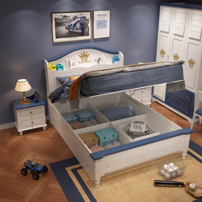 Bed frame Double bed Bed Beds Modern Bed frame bed base Wood with shelf