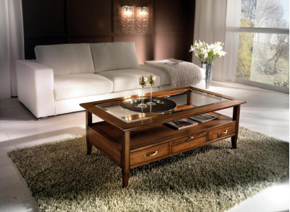 Table Side Tables Couch Modern 130cm Design Square Coffee table Wooden table new
