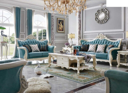 Classic Chesterfield Sofa set Couch Sofa Set Suite 3+2+1 Sofas Sets