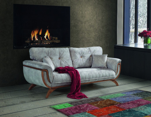 Sofa Set 331 Seat Living room Fabric Sofas Upholstery Couches Design Sofa set
