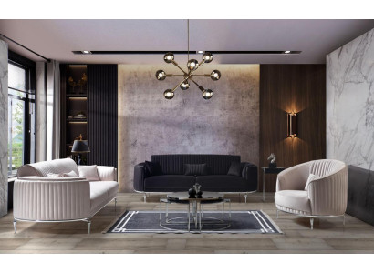 Sofa Set 331 Seater Luxury Modern Set Living room Furniture Textile Sofa set